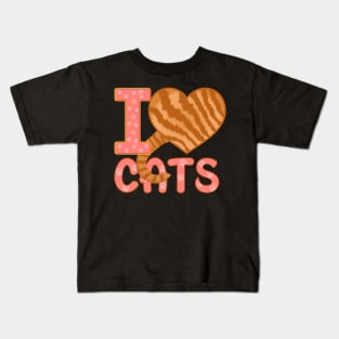 I love CATS Kids T-Shirt